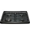 [REACONDICIONADO] SOLTHERMIC® COCINA GAS NEGRA RÚSTICA 60X60 F6S40G2