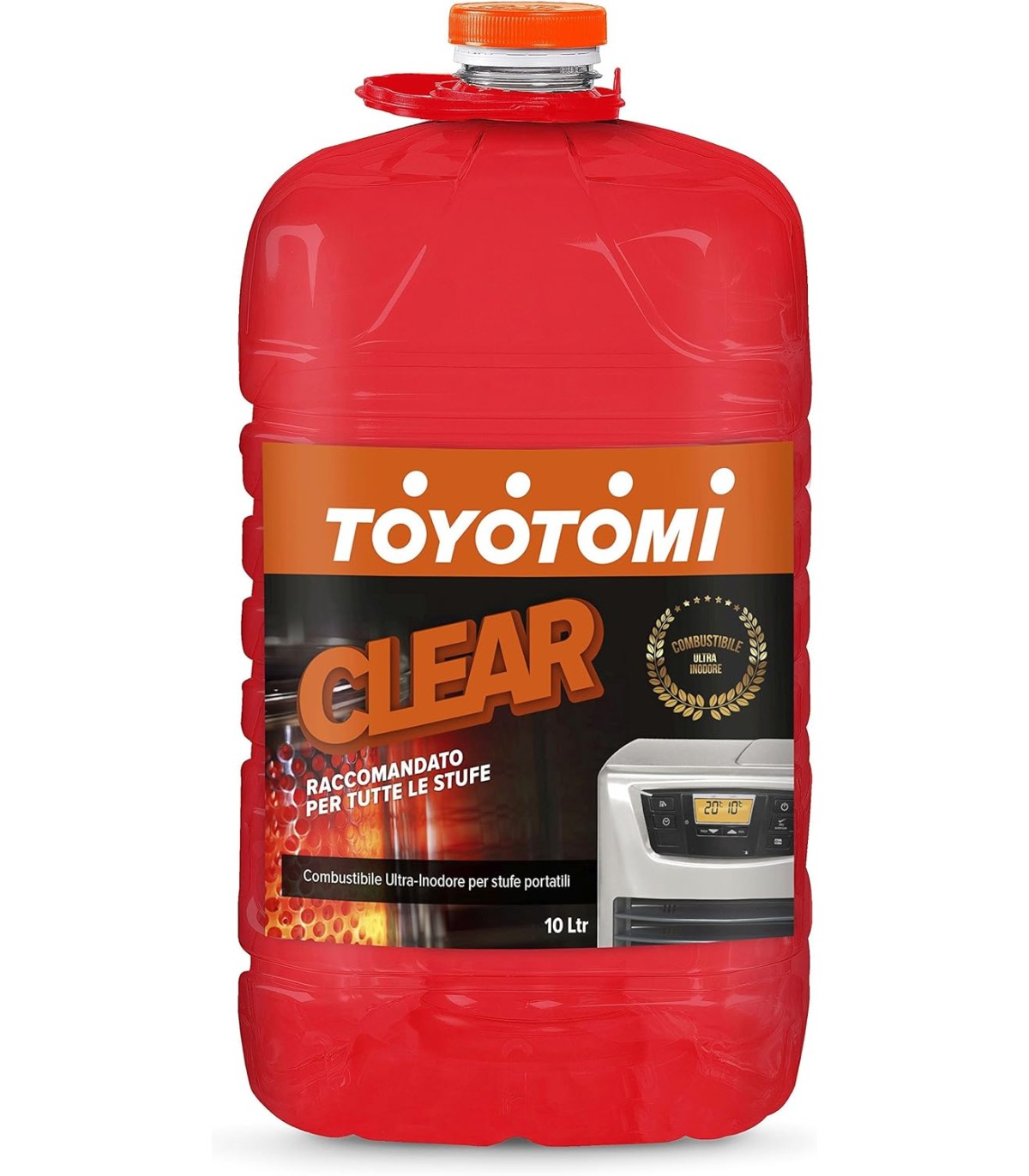 Combustible para estufas Parafina Toyotomi Clear 20 lt 