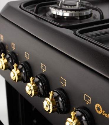 SOLTHERMIC® COMBO PACK NEGRO RÚSTICO COCINA + CAMPANA DE 90