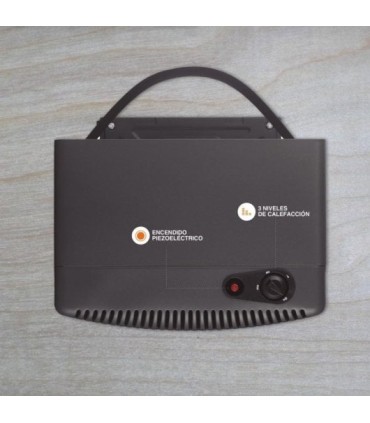 SOLTHERMIC® FOGÃO A GÁS BUTANO EG10N PRETO 4200 W