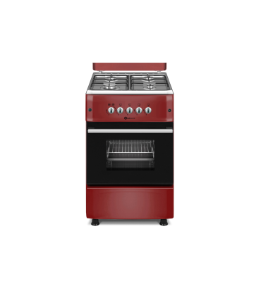 SOLTHERMIC® COMBO PACK VERMELHO BORGONHA FOGÃO A GÁS F5S40G2IR + EXAUSTOR H60P VERMELHO BORGONHA