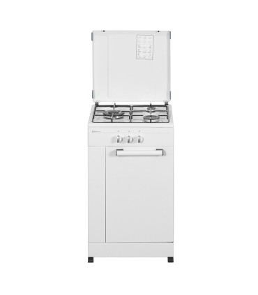 SOLTHERMIC® CUISINIÈRE À GAZ BLANCHE CUISINIÈRE À GAZ 50X50