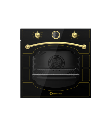 SOLTHERMIC® COMBO PACK HORNO NEGRO RÚSTICO + PLACA DE GAS