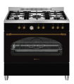 SOLTHERMIC® COCINA P9503YEWSA GAS PROFESIONAL NEGRA RÚSTICA