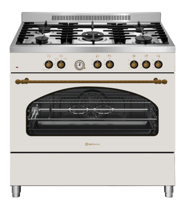 SOLTHERMIC® FOGÃO A GÁS PROFISSIONAL CREME RÚSTICO P9503YEWBJ