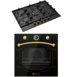 PACK FOUR RUSTIQUE ET PLAQUE DE CUISSON AU GAZ