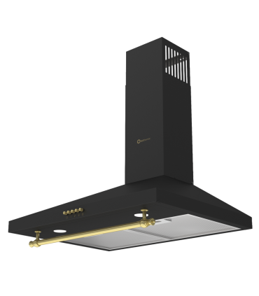 SOLTHERMIC® COMBO PACK NEGRO RÚSTICO CAMPANA 60 + ENCIMERA GAS 60