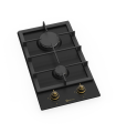 SOLTHERMIC® GAS COOKTOP 30 BL152 BLACK RUSTIC 2 BURNERS