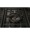 SOLTHERMIC® F9L50E5RB RUSTIC BLACK GAS COOKER 90X60 ELECTRIC PANORAMIC OVEN