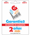 EXTENSÃO DA GARANTIA DE 2 ANOS ATÉ 500 EUROS (B09901387)