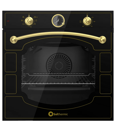 SOLTHERMIC® HORNO ELÉCTRICO QR GAP NEGRO RÚSTICO