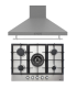 PACK FOUR PLAQUE DE CUISSON À GAZ ET HOTTE