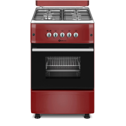 [REACONDICIONADO] SOLTHERMIC® COCINA GAS ROJA BURDEOS 50X55 F5S40G2IR