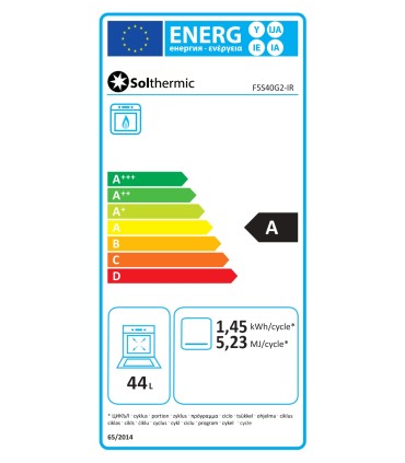 [REACONDICIONADO] SOLTHERMIC® FOGÃO A GÁS VERMELHO BORGONHA 50X55 F5S40G2IR