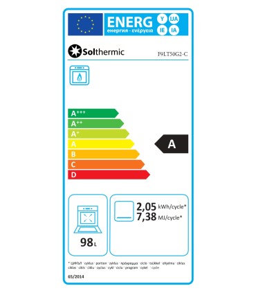 [REACONDICIONADO] SOLTHERMIC® FOGÃO A GÁS CREME RÚSTICO 90X60 SUPORTE PARA CANDEEIRO F9LT50G2-C