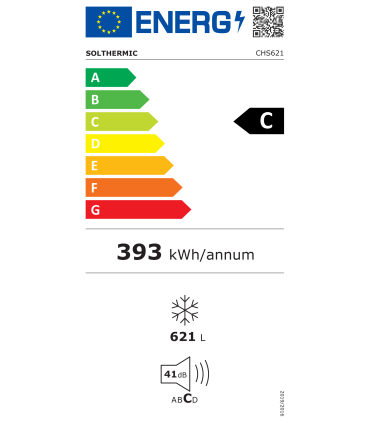 SOLTHERMIC® CONGELADOR CHS561 1,77 561L DUAL TECHNOLOGY