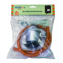 KIT REGULADOR DE BUTANO+BORRACHA+FLANGES