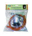 KIT REGULADOR DE BUTANO+BORRACHA+FLANGES