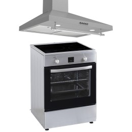 SOLTHERMIC® COMBO PACK COCINA 60X60 VTI60 INOX INDUCCION + CAMPANA DE 60 INOX