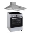 SOLTHERMIC® COCINA 60X60 VTI60 INOX INDUCCION + CAMPANA DE 60 INOX