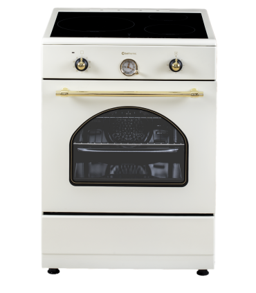 SOLTHERMIC® COCINA 60X60 VTI60 CREMA INDUCCION + CAMPANA DE 60 CREMA