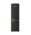 SOLTHERMIC® COMBO PACK COCINA GAS NEGRO RÚSTICO 90X60 PORTABOMBONA + CAMPANA DE 90 + FRIGO-COMBI RETRO 1,88