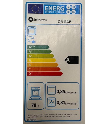 SOLTHERMIC® QR GAP FOUR ÉLECTRIQUE NOIR RUSTIQUE NOIR