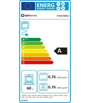 SOLTHERMIC® 60X60 VTI60 CRÈME PLAQUE DE CUISSON À INDUCTION 60X60 CRÈME