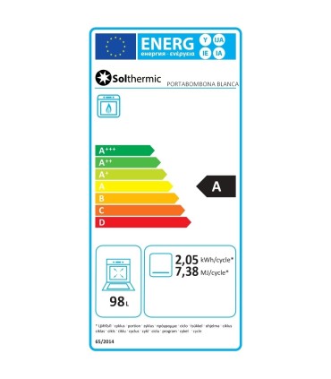SOLTHERMIC® COCINA PORTABOMBONA BLANCA CPB90BLANCA 90x60