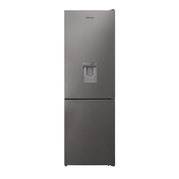 SOLTHERMIC FRIGO-COMBI 1,85 FC185XDV INOX NO FROST AVEC DISTRIBUTEUR D'EAU