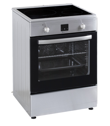 SOLTHERMIC® COMBO PACK COCINA 60X60 VTI60 INOX INDUCCION + CAMPANA 60 INOX + FRIGO-COMBI 2,00 INOX NO FROST CON DISPENSADOR AGUA