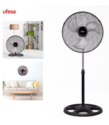 VENTILADOR PIE UFESA OTTAWA 3 45CM 70W