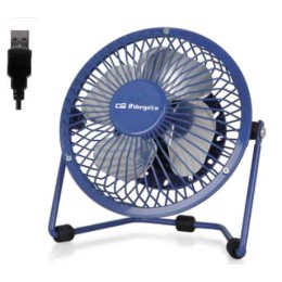 Ventilador de mesa Orbegozo PW1026 Mini Azul: potencia y frescura en tu hogar.