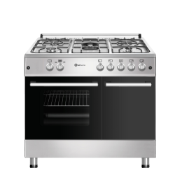 SOLTHERMIC® COCINA F9LT50G2I GAS INOX 90X60 PORTABOMBONA
