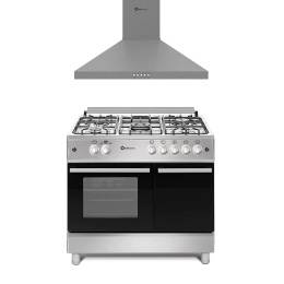 SOLTHERMIC® COMBO PACK COCINA GAS PORTABOMBONA + CAMPANA EXTRACTORA DE 90