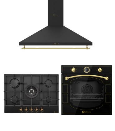 SOLTHERMIC® COMBO PACK FORNO RÚSTICO + PLACA A GÁS + EXAUSTOR 90