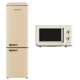 SOLTHERMIC® COMBO PACK FRIGO-COMBI RETRO 1,88 FCR188C CREAM + MICROWAVE RUSTICO CREAM