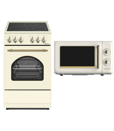 SOLTHERMIC® COMBO PACK COZINHA VTC CREME RÚSTICO 50X50 VTC50CREME + MICROONDAS CREME RÚSTICO