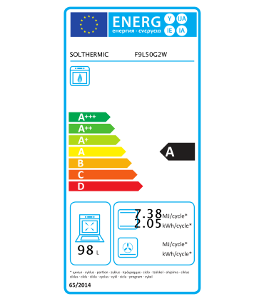 SOLTHERMIC® KITCHEN F9L50G2-W PANORAMICA WHITE