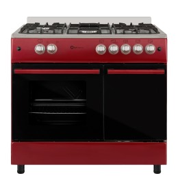 SOLTHERMIC® COCINA F9LT50G2 GAS ROJA 90X60 PORTABOMBONA