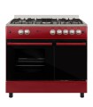 SOLTHERMIC® FOGÃO A GÁS VERMELHO 90X60 SUPORTE PARA BOTIJA DE GÁS F9LT50G2