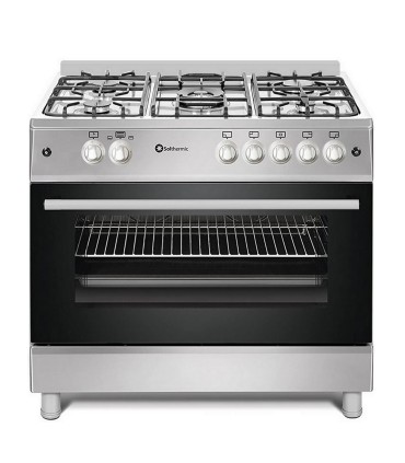 SOLTHERMIC® COMBO PACK COCINA GAS HORNO PANORAMICO + CAMPANA EXTRACTORA DE 90