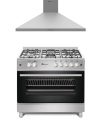 SOLTHERMIC® COMBO PACK FOGÃO A GÁS FORNO PANORÂMICO A GÁS + EXAUSTOR 90