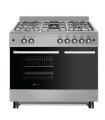 SOLTHERMIC® COCINA F9LT50G2I GAS INOX 90X60 PORTABOMBONA