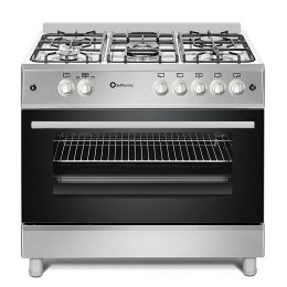 SOLTHERMIC® COCINA F9L50G2I GAS INOX 90X60 HORNO PANORÁMICO