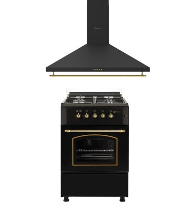 SOLTHERMIC® COMBO PACK NEGRO RÚSTICO COCINA + CAMPANA DE 90