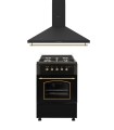 SOLTHERMIC® COMBO PACK COZINHA RÚSTICA PRETA + EXAUSTOR 90
