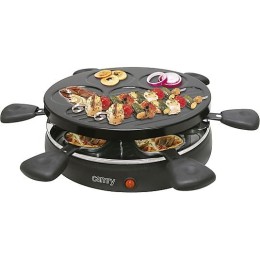 CAMRY RACLETTE CR6606 1200 W Parrilla Lisa/Rallada Antiadherente 6 Mini Sartenes