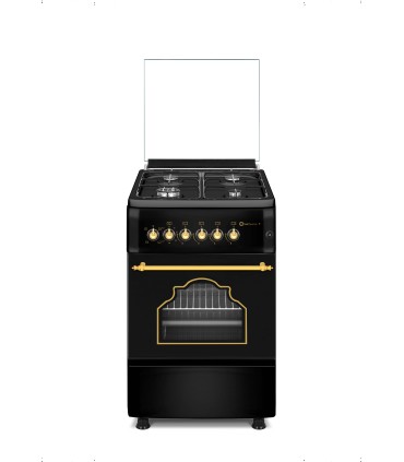 SOLTHERMIC® COCINA F5S40E4RB NEGRA HORNO ELECTRICO