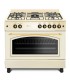 [REACONDICIONADO] SOLTHERMIC® FOGÃO A GÁS CREME RÚSTICO 90X60 FORNO PANORÂMICO F9L50G2-C